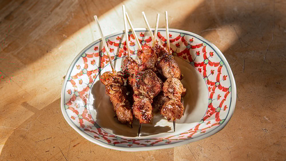 เนื้อย่างซอสหม่าล่า